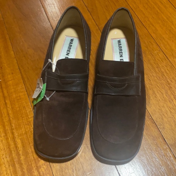 NWT Warren Edwards Suede and leather shoes - Picture 1 of 13